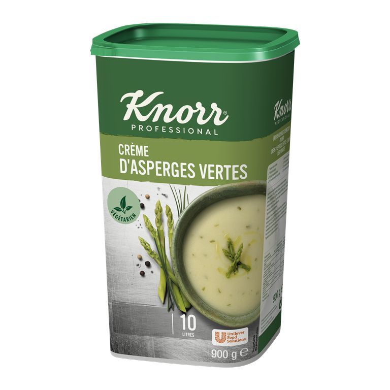 Crème d'asperges vertes déshydratée - KNORR PROFESSIONAL - Boite de 1,1 kg