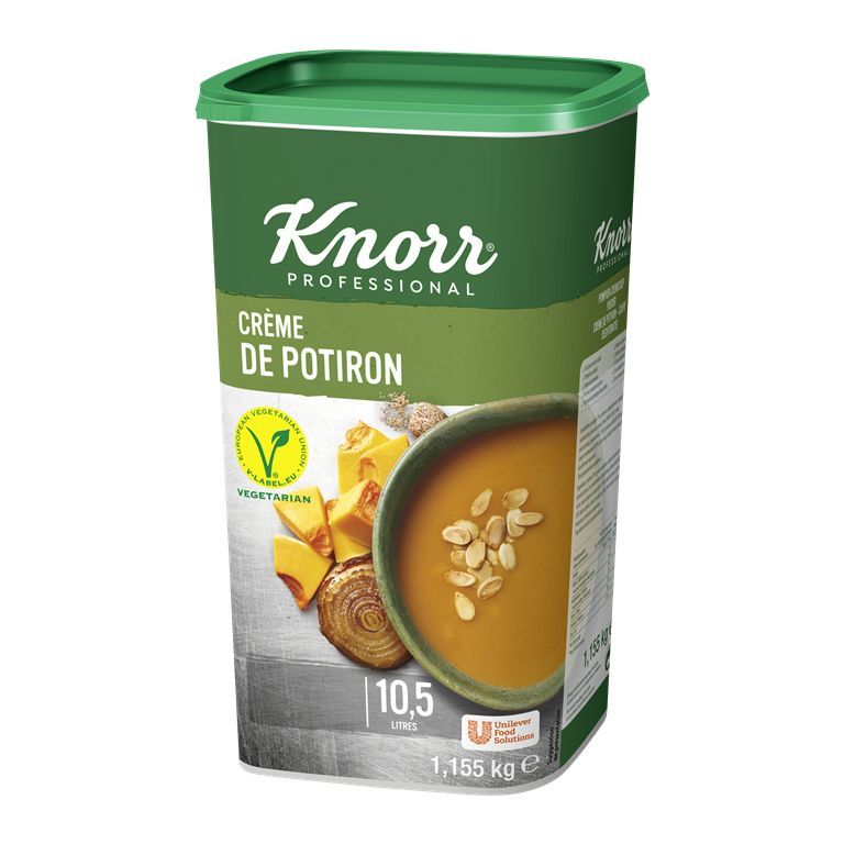 Crème de potiron déshydratée - KNORR PROFESSIONAL - Boite de 1 kg