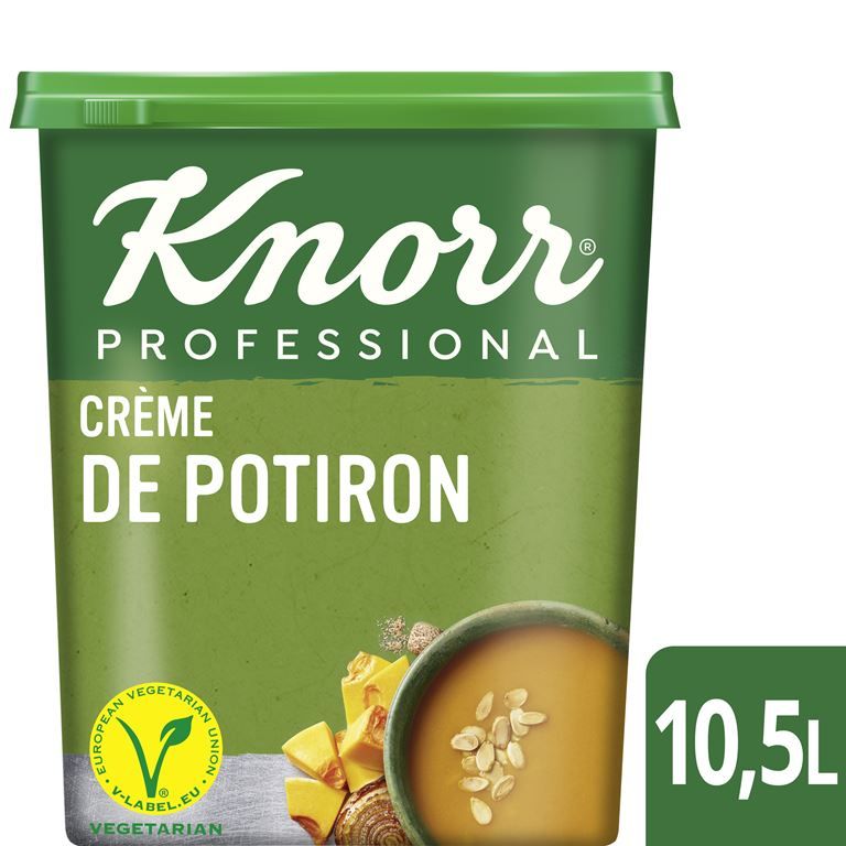 Crème de potiron déshydratée - KNORR PROFESSIONAL - Boite de 1 kg