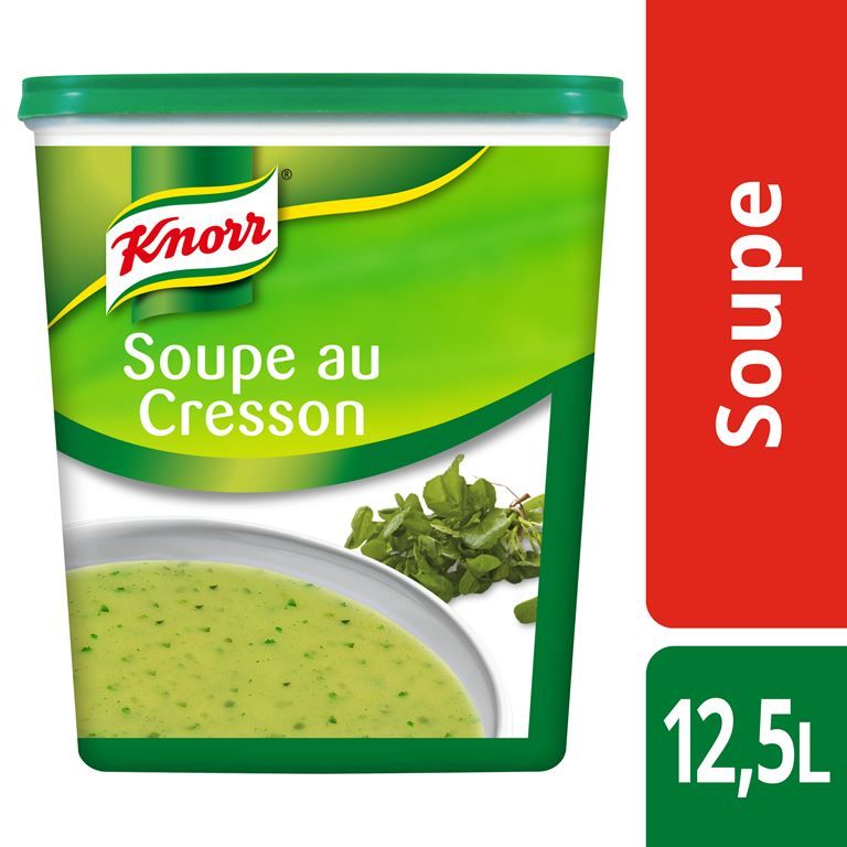 Soupe au cresson déshydratée - KNORR - Boite de 750 g