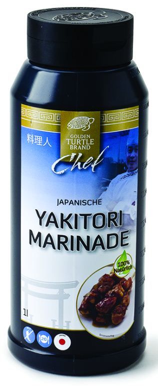 Sauce yakitori - GOLDEN TURTLE CHEF - Bouteille de 1 L