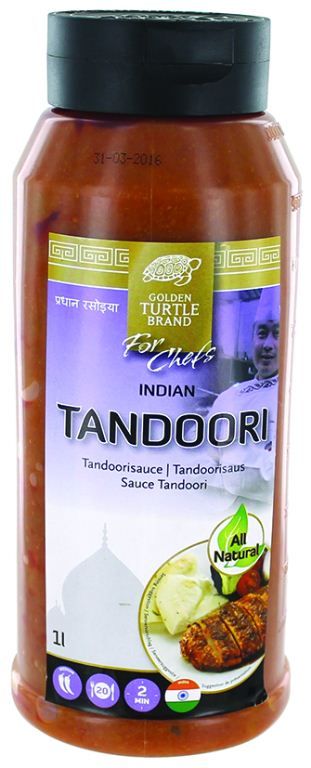 Sauce tandoori - GOLDEN TURTLE CHEF - Bouteille de 1 L