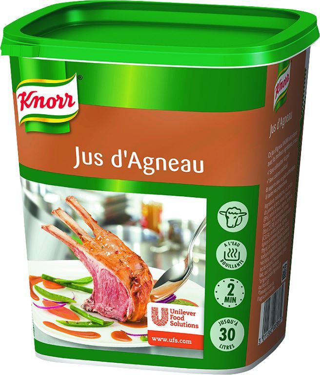 Jus d'agneau déshydraté - KNORR - Boite de 750 g