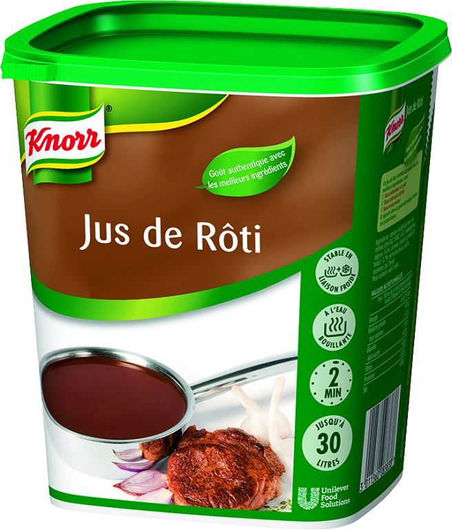 Jus de rôti déshydraté - KNORR - Boite de 750 g