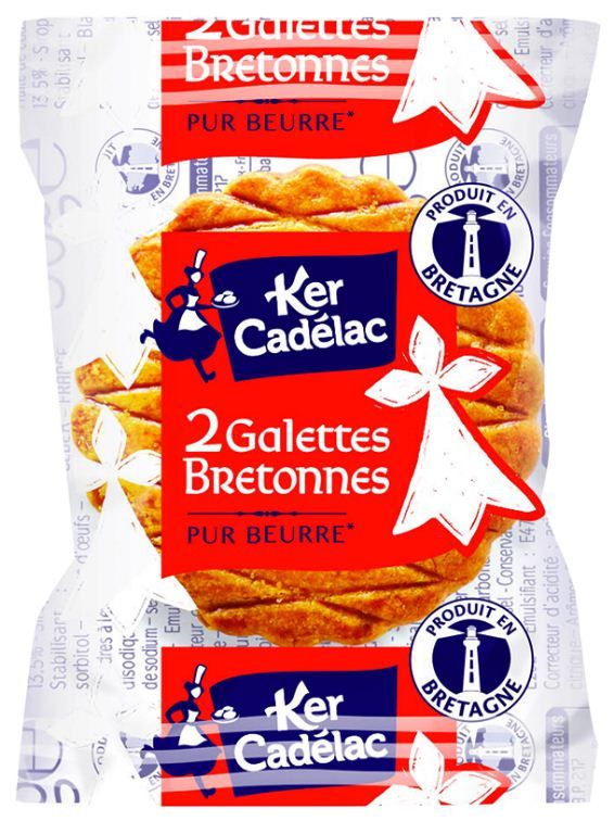 Grandes galettes - sachet de 280g - Biscuiterie de Quimper