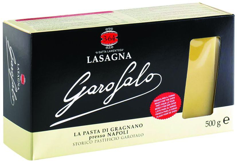 Lasagnes QS - GAROFALO - Paquet de 500g