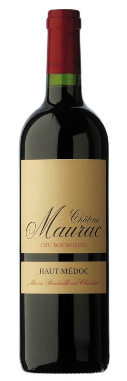 Vin rouge haut médoc 'Château Maurac' AOC - CHATEAU MAURAC CRU BOURGEOIS - Carton de 6 bouteilles