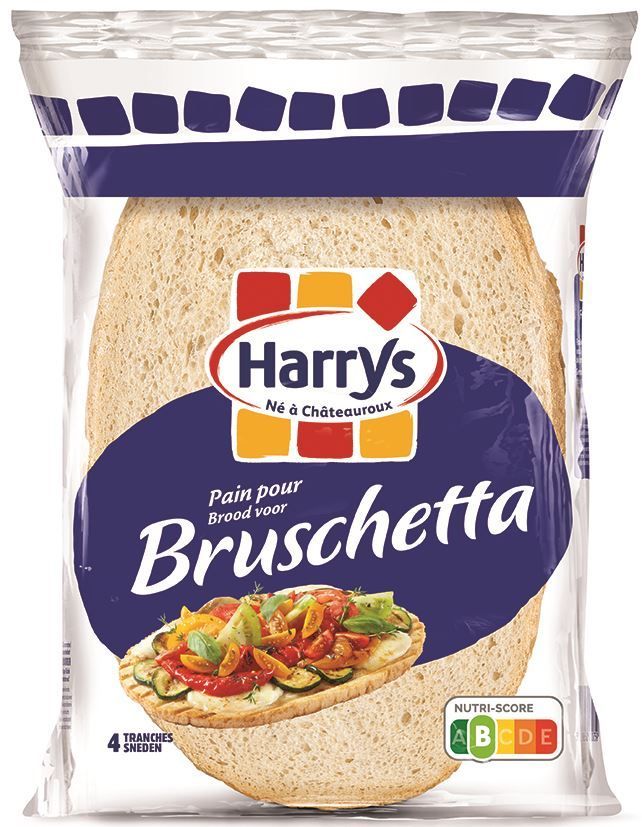 Pains bruschetta X4 - HARRYS - Carton de 8 sachets