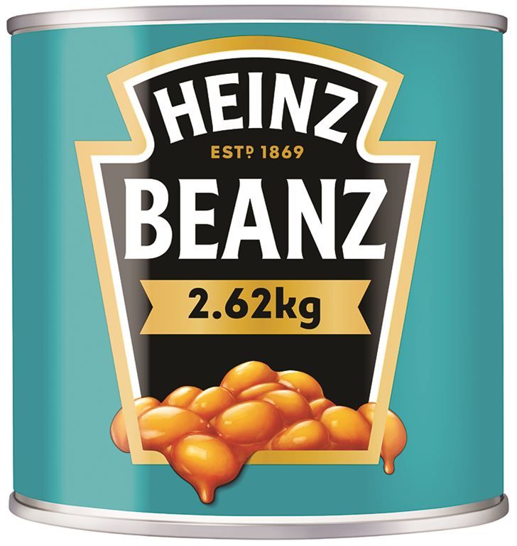 Baked Beans haricots blancs tomate - HEINZ - Boîte de 2,6 kg