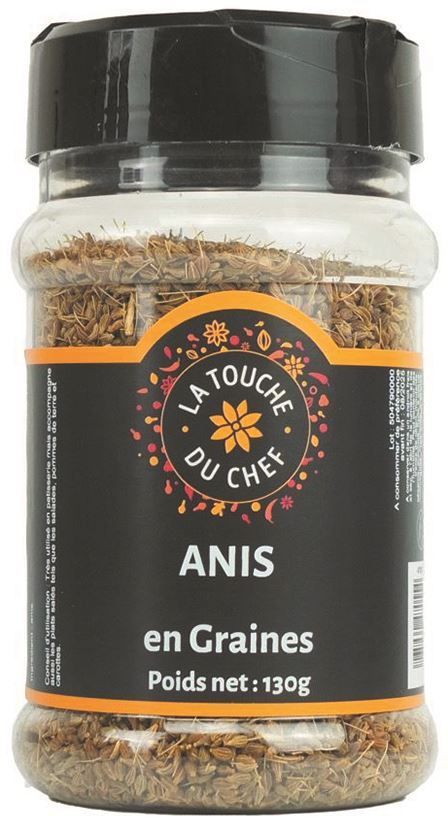 Anis en graines - LA TOUCHE DU CHEF - Pot de 130 g