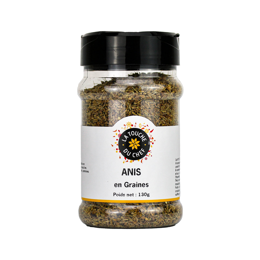 Anis en graines - LA TOUCHE DU CHEF - Pot de 130 g