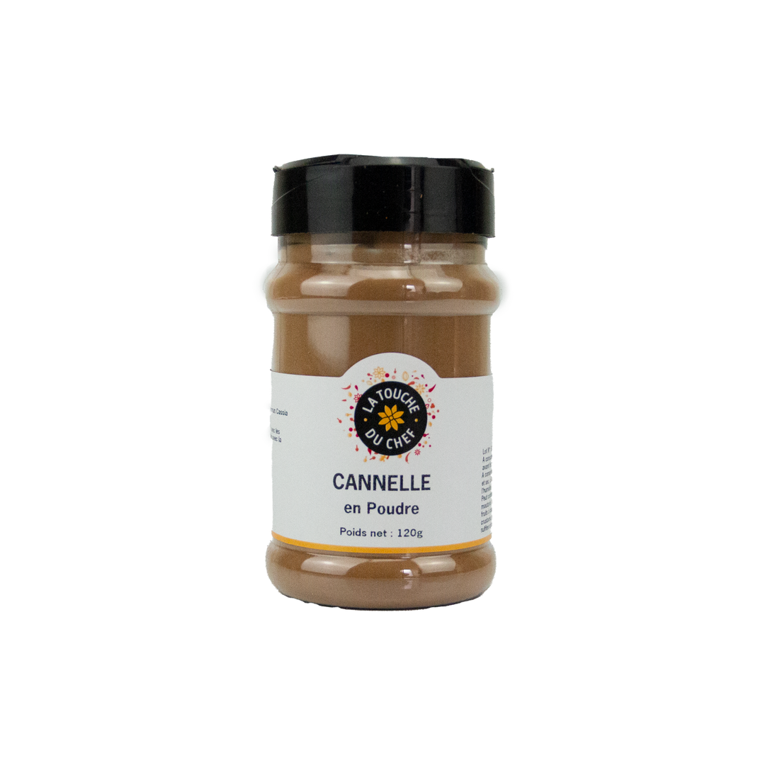 Cannelle moulue - LA TOUCHE DU CHEF - Pot de 120 g