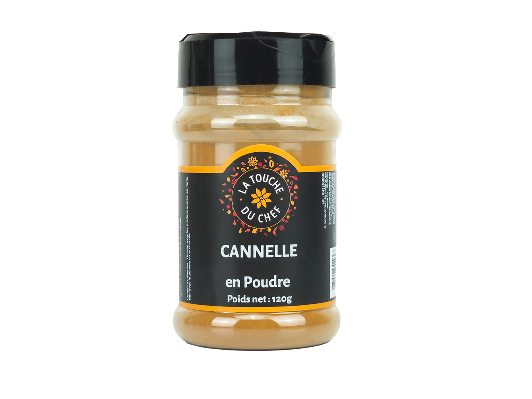 Cannelle moulue - LA TOUCHE DU CHEF - Pot de 120 g