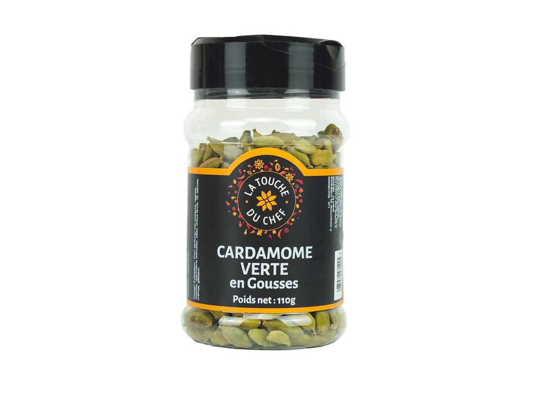 Cardamome verte - LA TOUCHE DU CHEF - Pot de 110 g