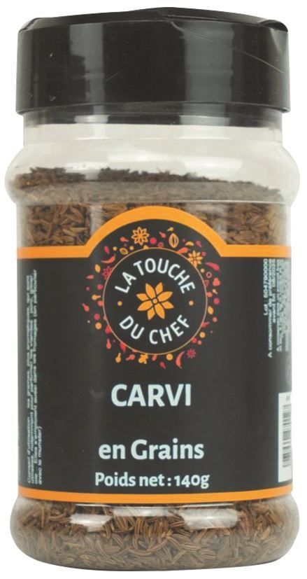 Carvi en grains - LA TOUCHE DU CHEF - Pot de 140 g