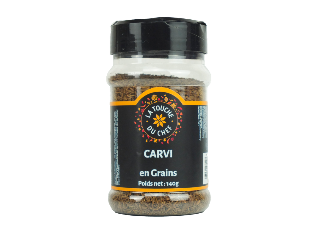 Carvi en grains - LA TOUCHE DU CHEF - Pot de 140 g