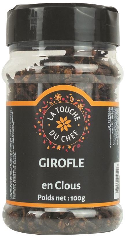 Clous de girofle - LA TOUCHE DU CHEF - Pot de 100 g