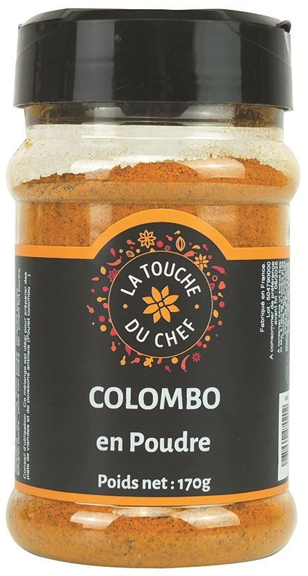 Colombo - LA TOUCHE DU CHEF - Pot de 170 g
