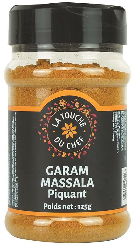 Garam masala - LA TOUCHE DU CHEF - Pot de 125 g