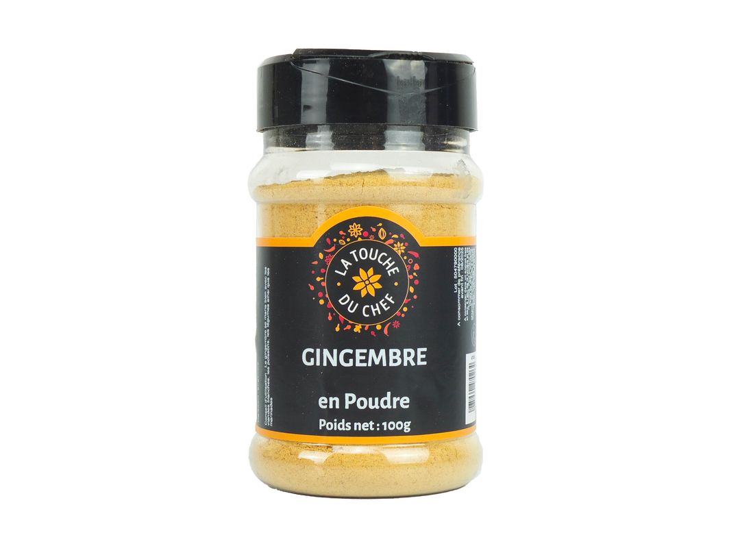 Gingembre moulu - LA TOUCHE DU CHEF - Pot de 100 g