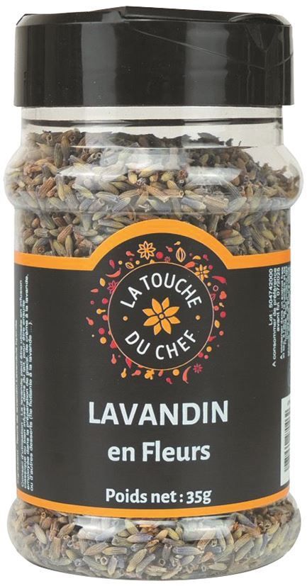 Lavandin fleurs - LA TOUCHE DU CHEF - Pot de 35 g