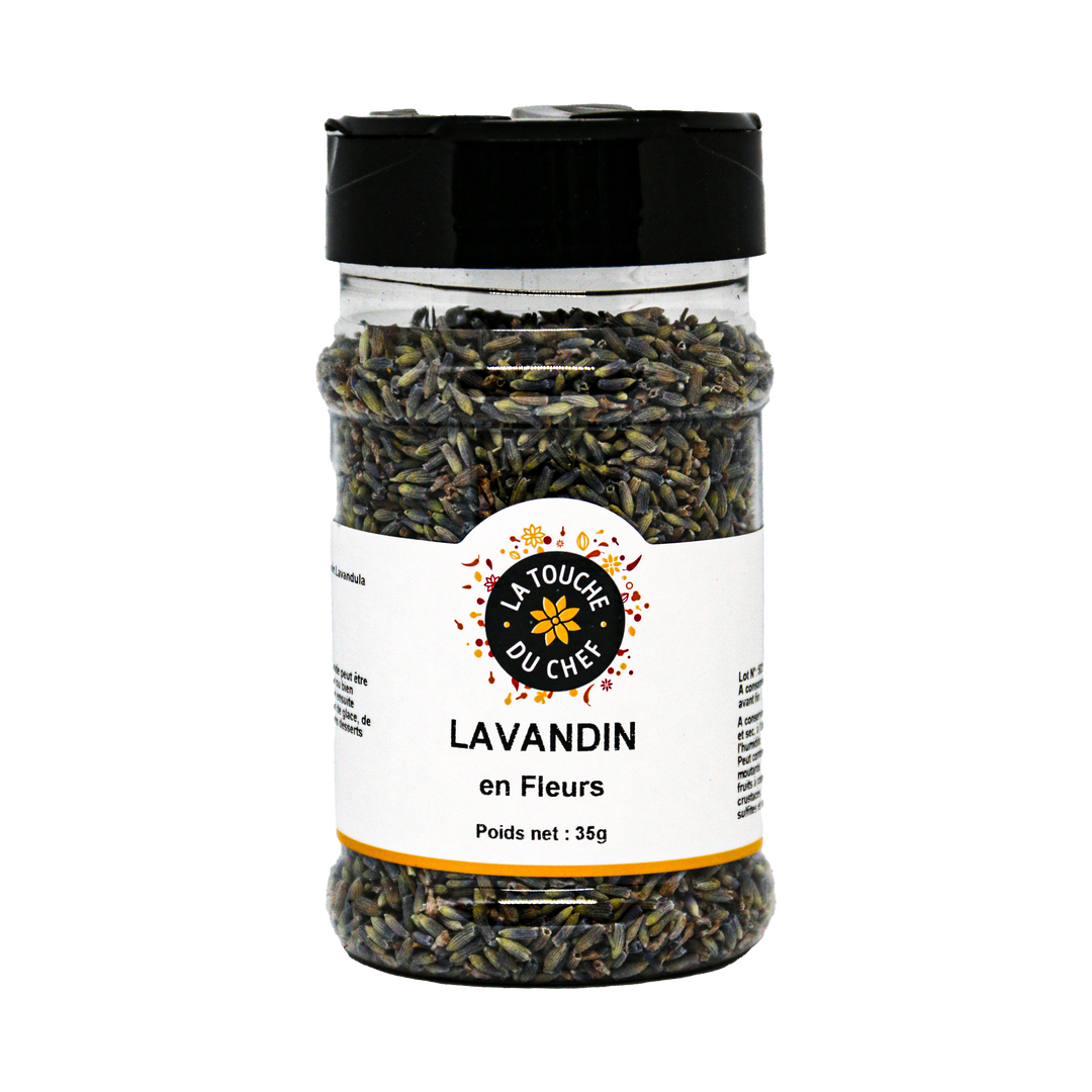 Lavandin fleurs - LA TOUCHE DU CHEF - Pot de 35 g