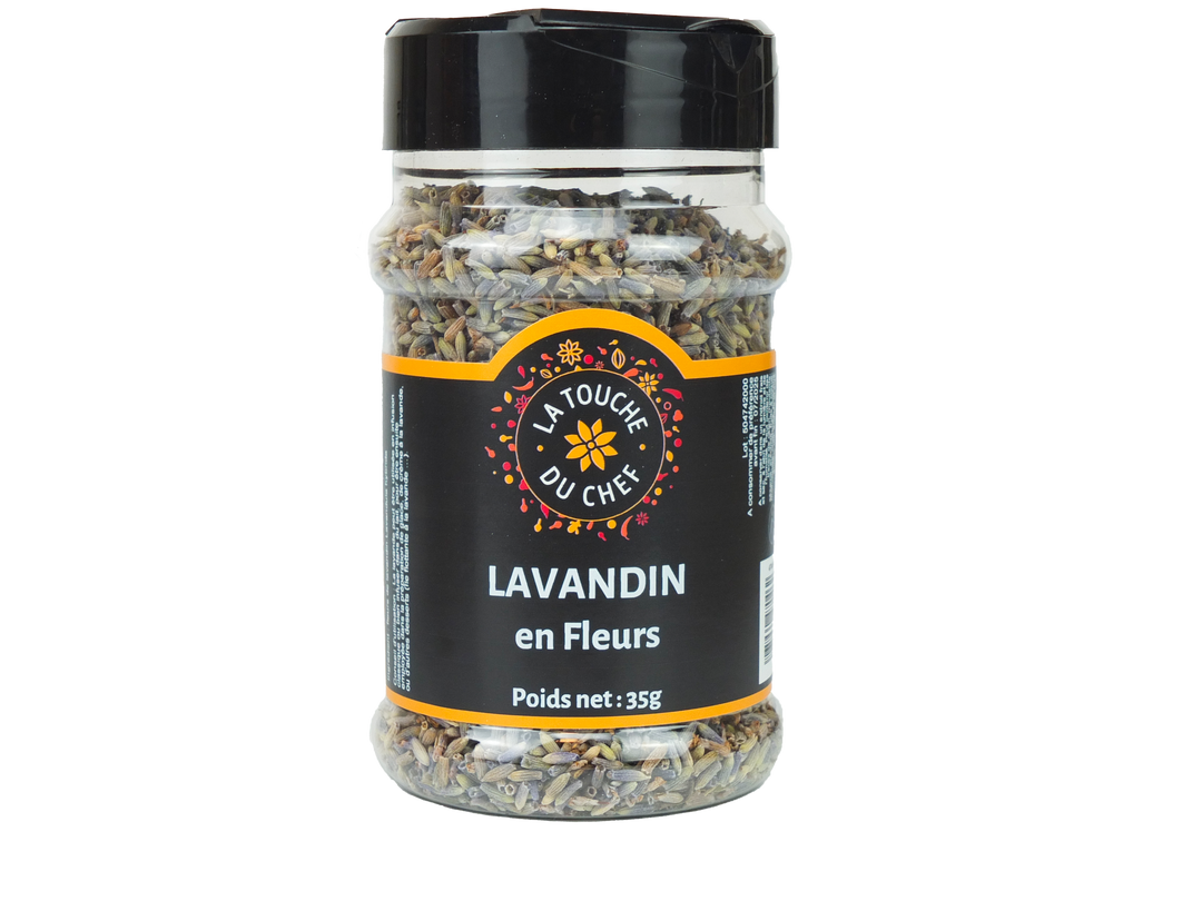 Lavandin fleurs - LA TOUCHE DU CHEF - Pot de 35 g