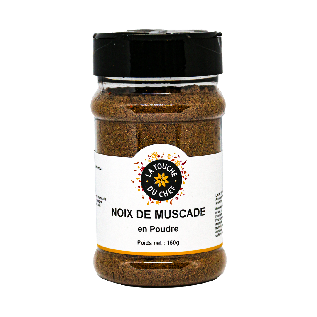 Noix de muscade moulue - LA TOUCHE DU CHEF - Pot de 150 g