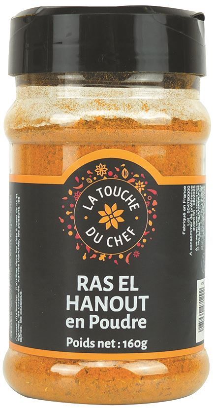 Raz el hanout - LA TOUCHE DU CHEF - Pot de 160 g