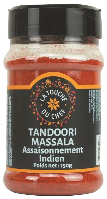 Mélange Tandoori - LA TOUCHE DU CHEF - Pot de 150 g