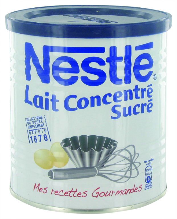 Lait concentré sucré 36%mg - NESTLE - Boite de 1 kg