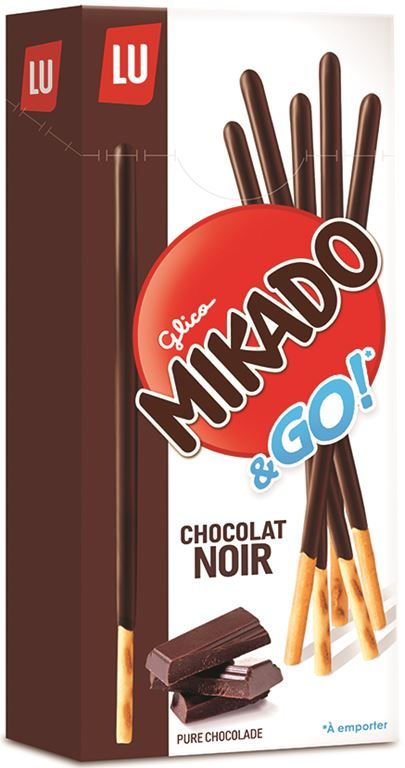 Mikado pocket noir - LU - Carton de 24 sachets