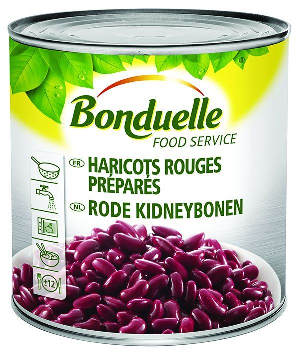 Haricots rouges - BONDUELLE - Boite 3/1