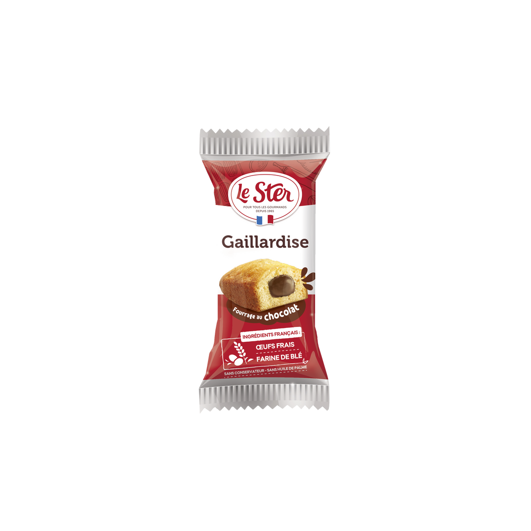 Gaillardises chocolat - LE STER - Carton de 130 sachets