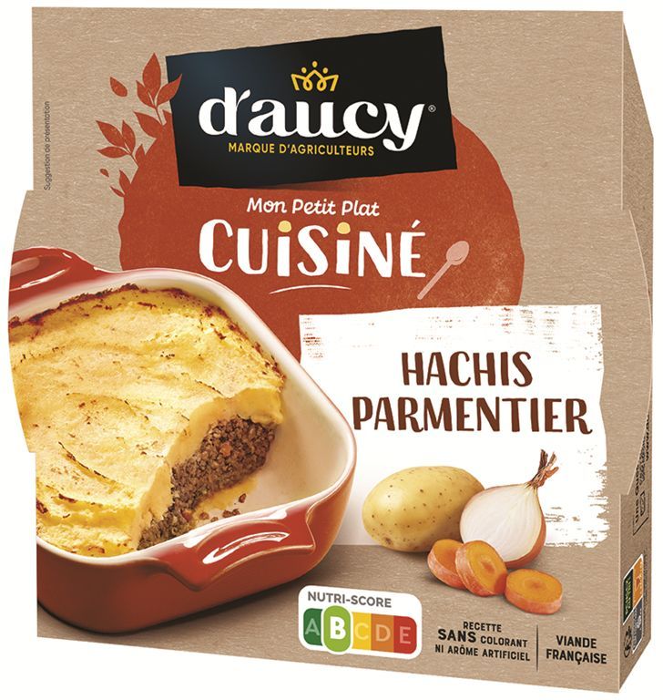 Hachis parmentier - D'AUCY - Carton de 8 barquettes