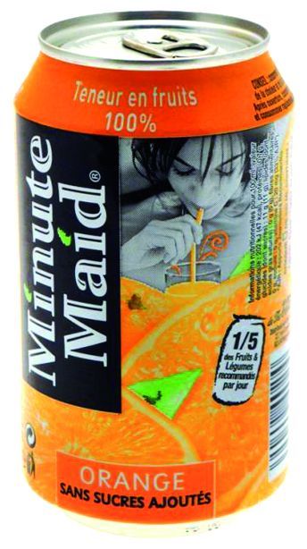 Jus d'orange sans sucres ajoutés Minute Maid - MINUTE MAID - Pack de 24 boites