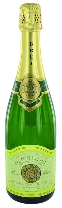 Crémant d'Alsace brut - CELLIER DU PAPE - Carton de 6 bouteilles