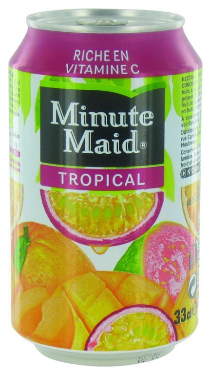 Jus tropical Minute Maid - MINUTE MAID - Pack de 24 Boites