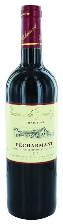 Vin rouge Pecharmant - DOMAINE DU GRAND JAURE - Bouteille verre de 75 cl