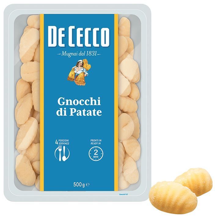 Gnocchi di patate - DE CECCO - Paquet de 500 g