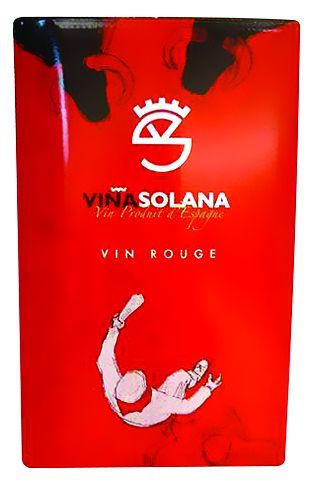 Vin rouge de table - VINA SOLANA - Bidon de 10 L