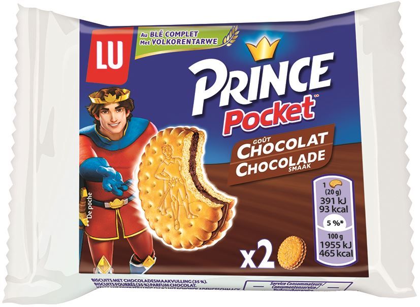 Prince au chocolat - LU - Carton de 110 sachets