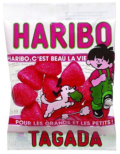 Fraises Tagada - HARIBO - Boite de 30 sachets