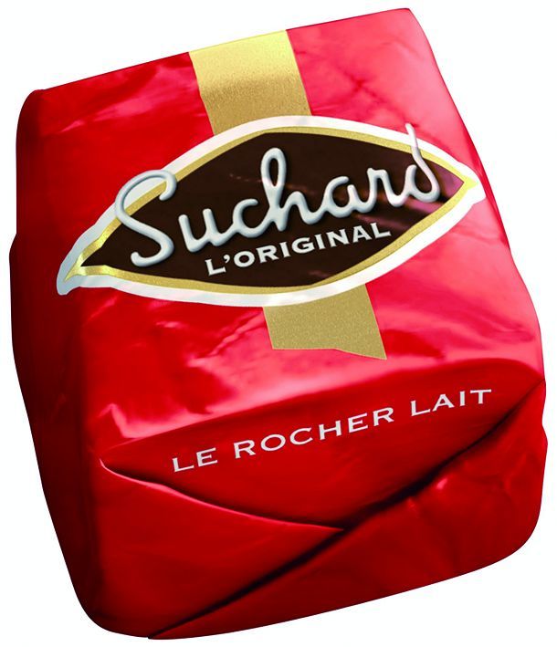 Rocher au chocolat noir - SUCHARD - Boite de 24 unités