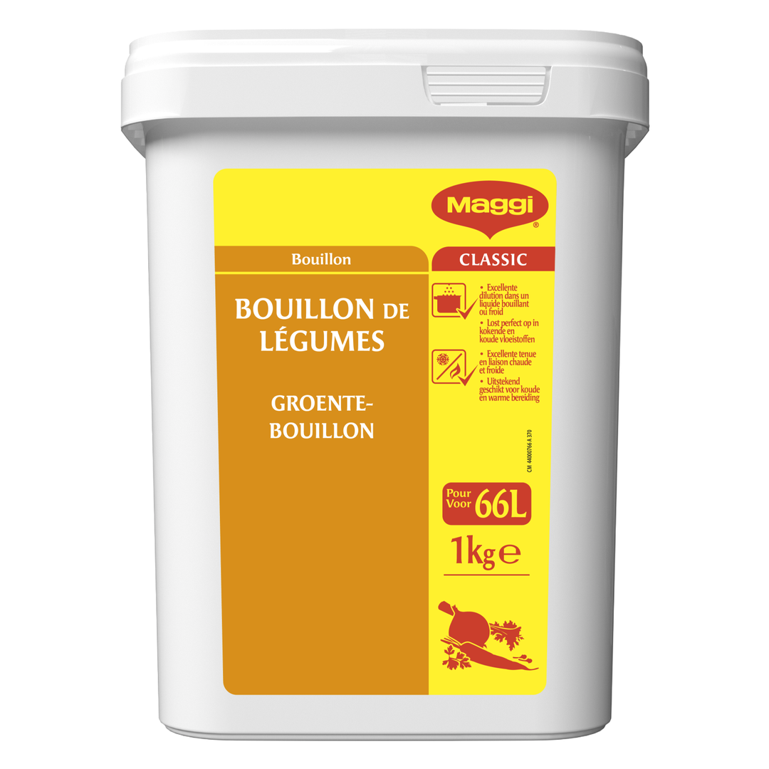 Bouillon de légumes déshydraté - MAGGI - Boite de 1 kg