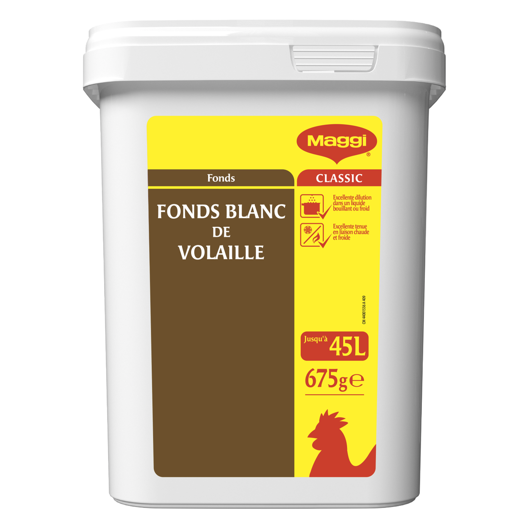 Fonds blanc de volaille déshydraté - MAGGI - Boite de 675 g