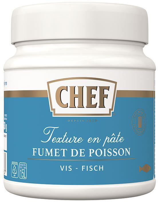 Fumet de poisson Premium en pâte - CHEF® - Pot 630 g