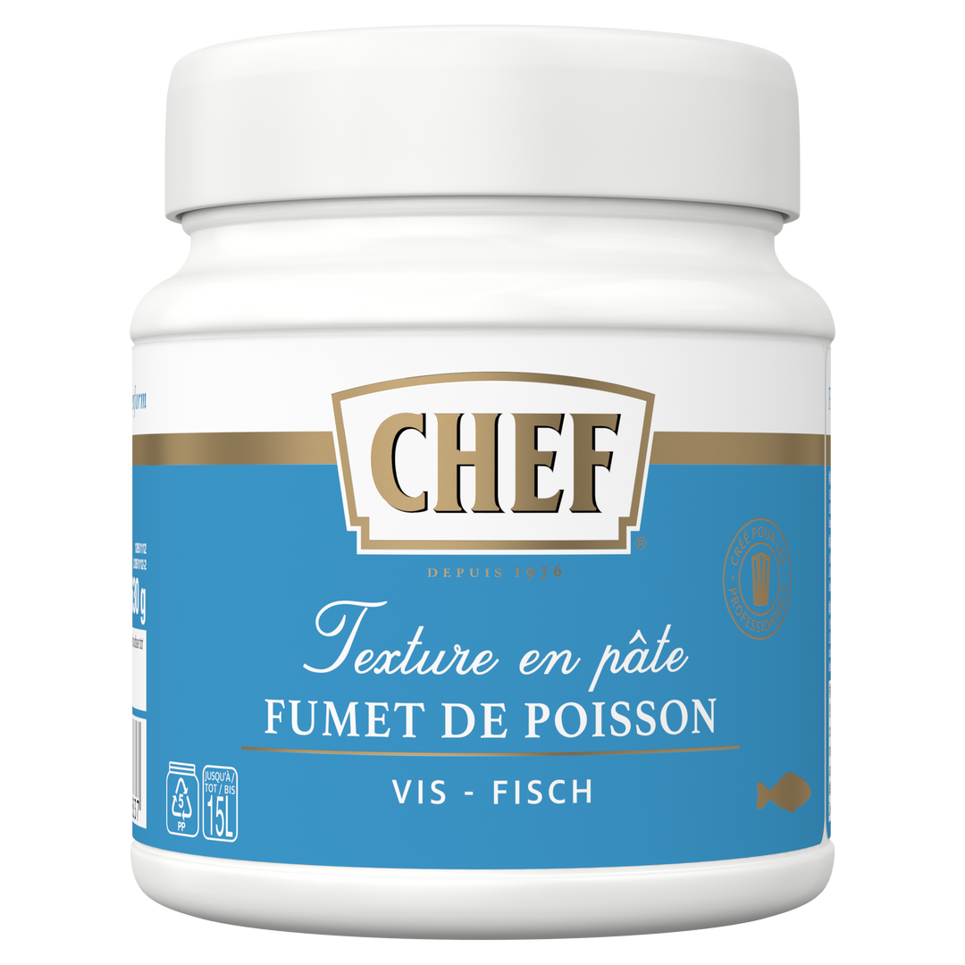 Fumet de poisson Premium en pâte - CHEF® - Pot 630 g