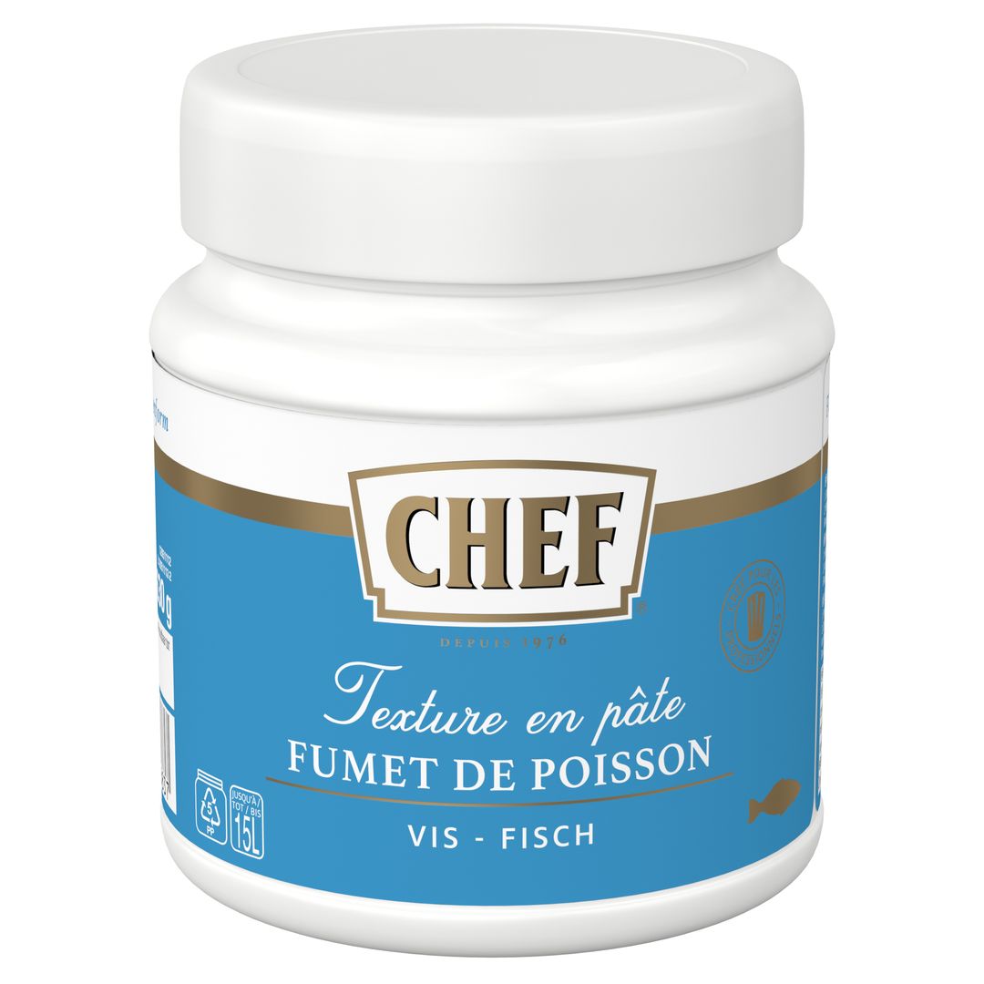 Fumet de poisson Premium en pâte - CHEF® - Pot 630 g