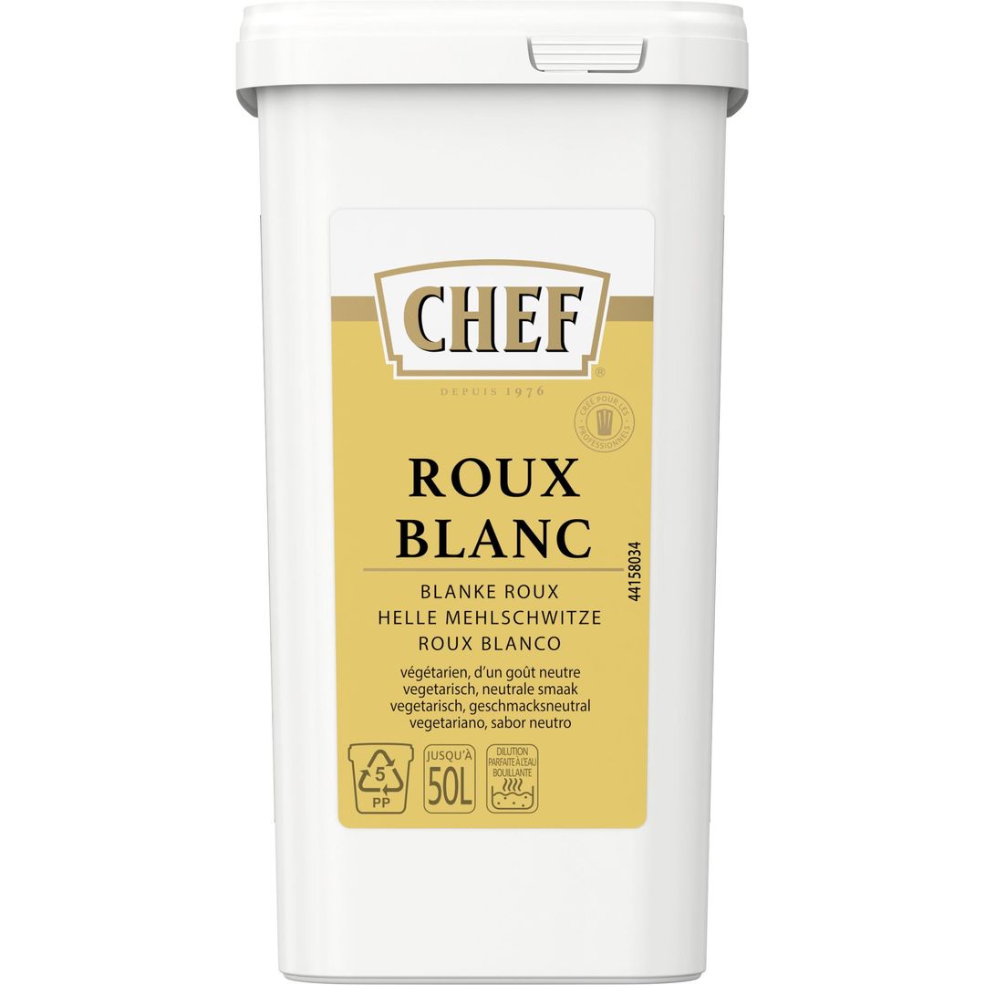 Roux blanc déshydraté - CHEF® - Boite de 1 kg